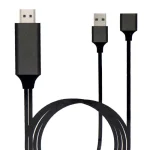 کابل انتقال تصویر موبایل HDMI مدل Plug And Play - تصویر 3