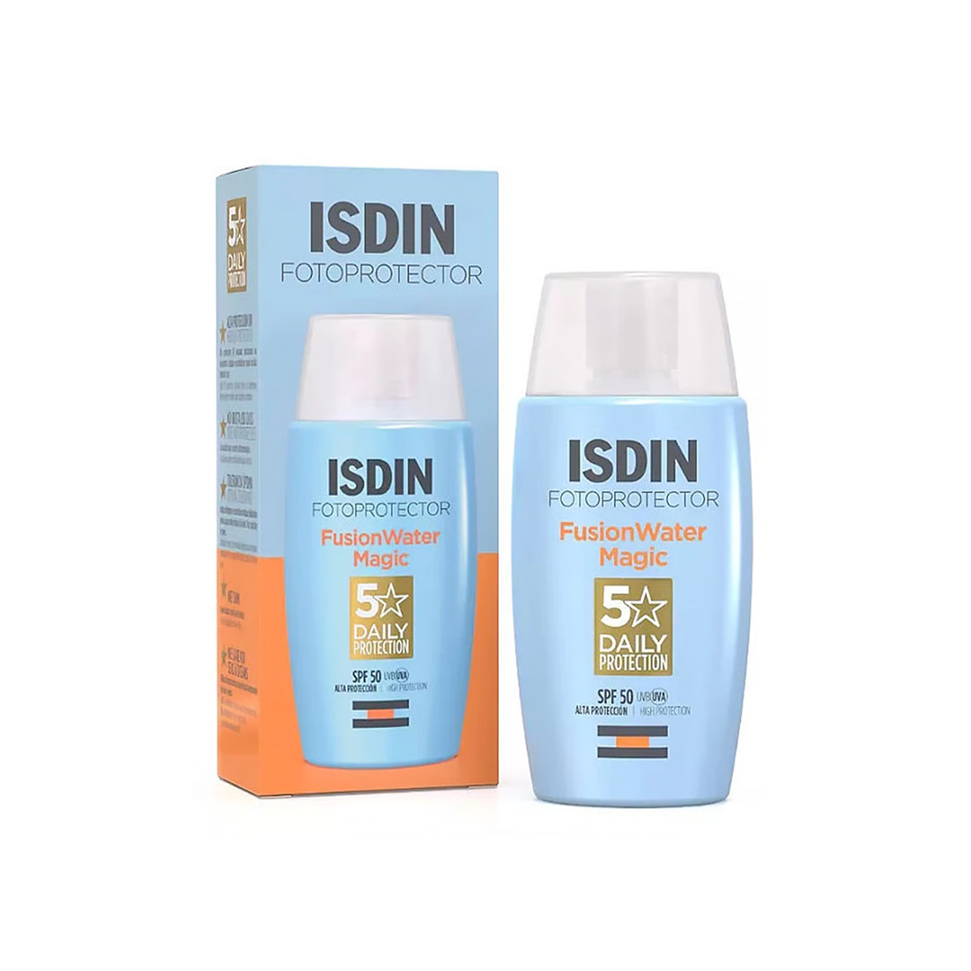1 کرم ضد آفتاب ISDIN Fusion Water Magic SPF 50 - تصویر 1